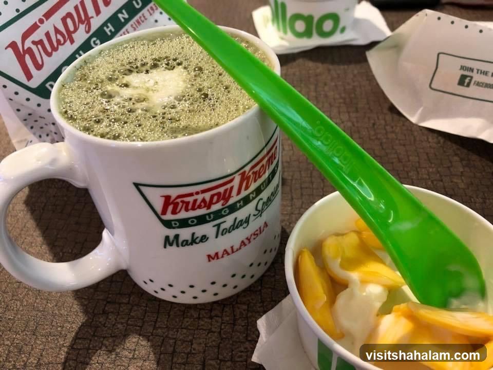 Krispy Kreme and Yogurt Dessert