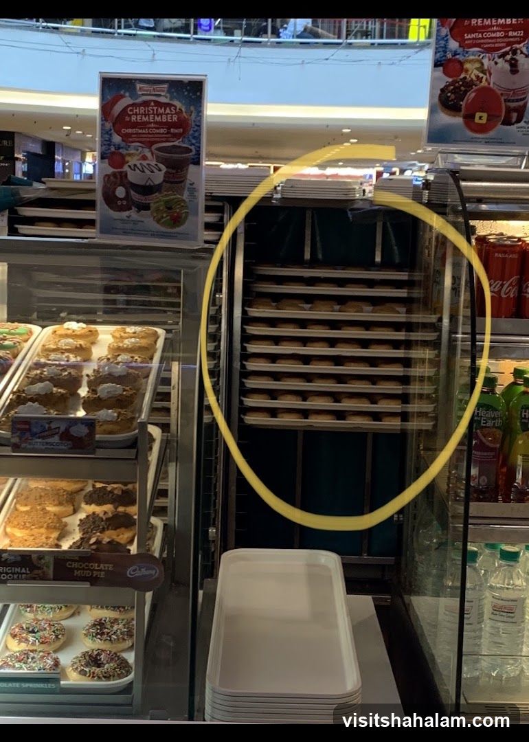 Donuts and Drinks Display