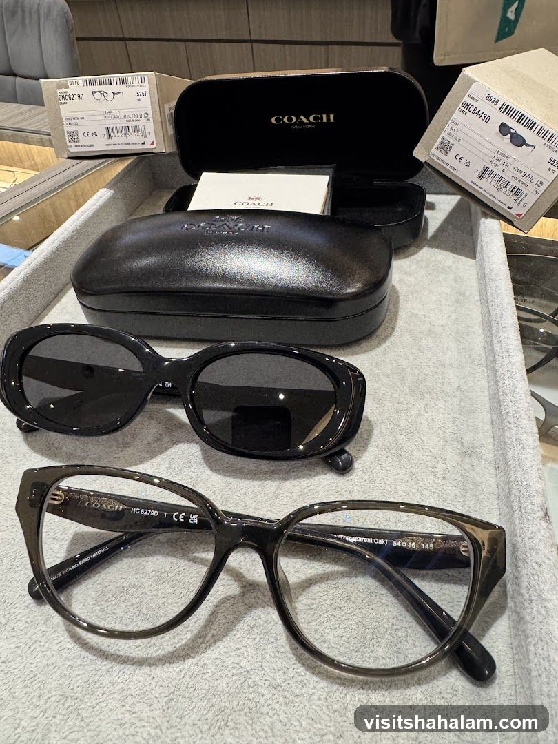 Coach Eyewear Display