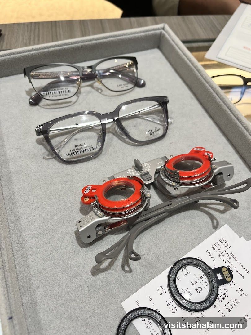 Eyeglasses and Optometry Equipment