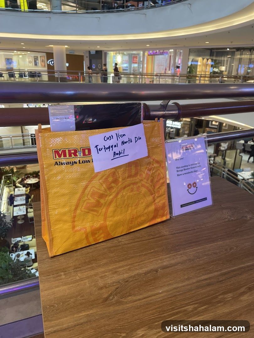 Bag and Sign