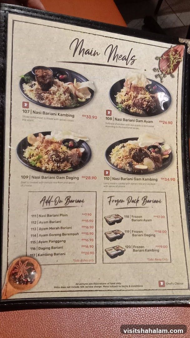 Main Meals