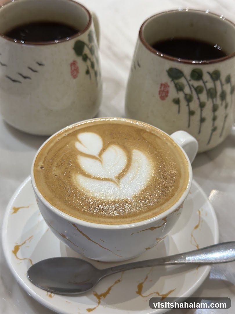 Coffee with Latte Art