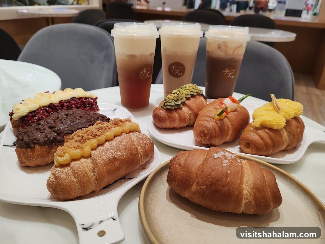 Croissants and Drinks