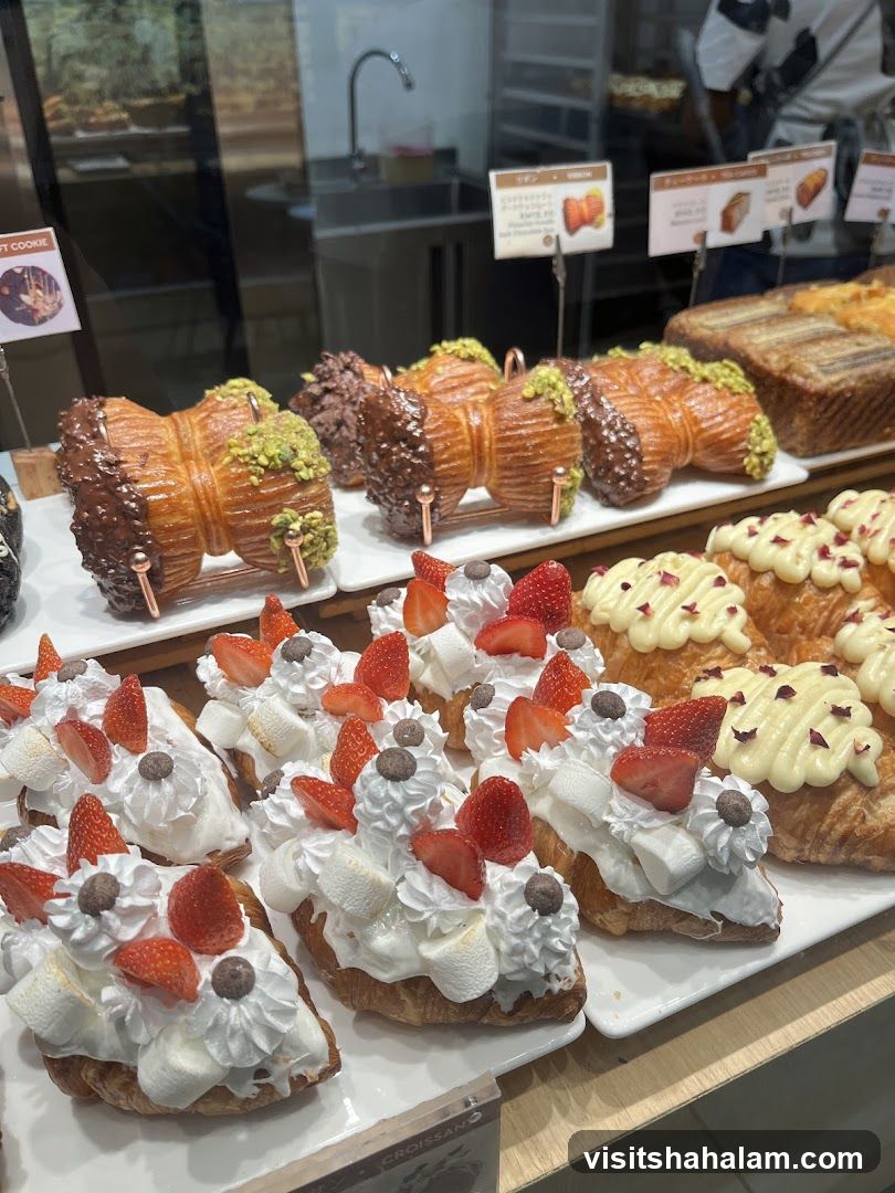 Pastries on Display
