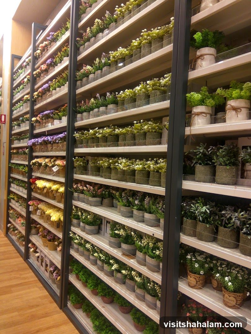 Artificial Plants Display