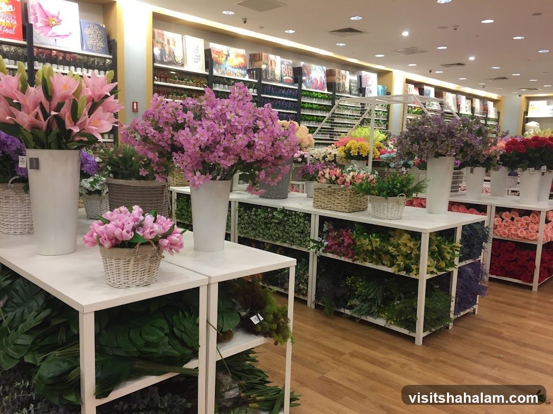 Artificial Flower Shop Interior