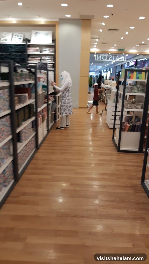 Store Interior with Shelving