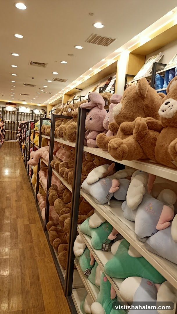 Stuffed Animals on Shelves