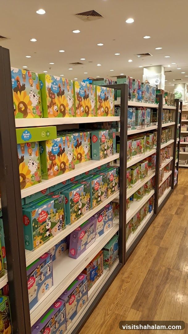 Puzzles on Shelves