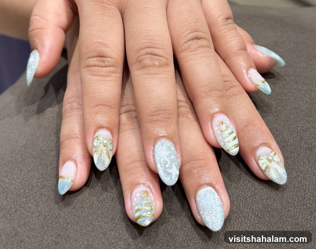 Festive Christmas Nails