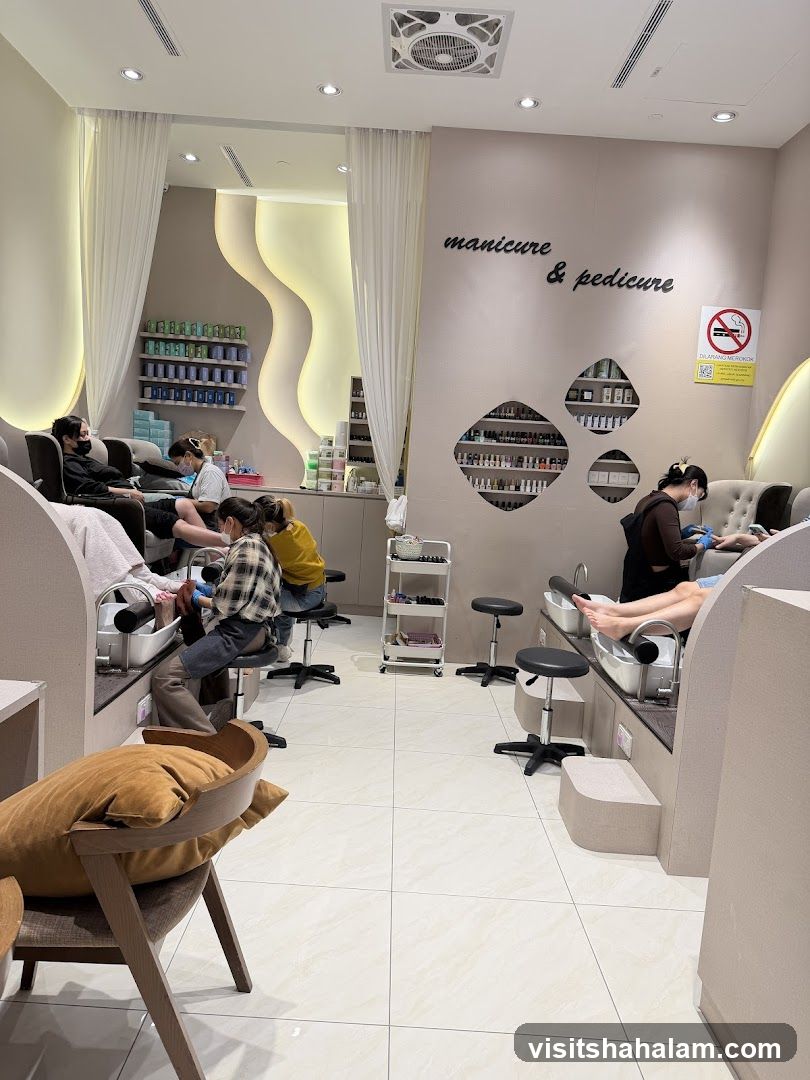 Nail Salon Interior