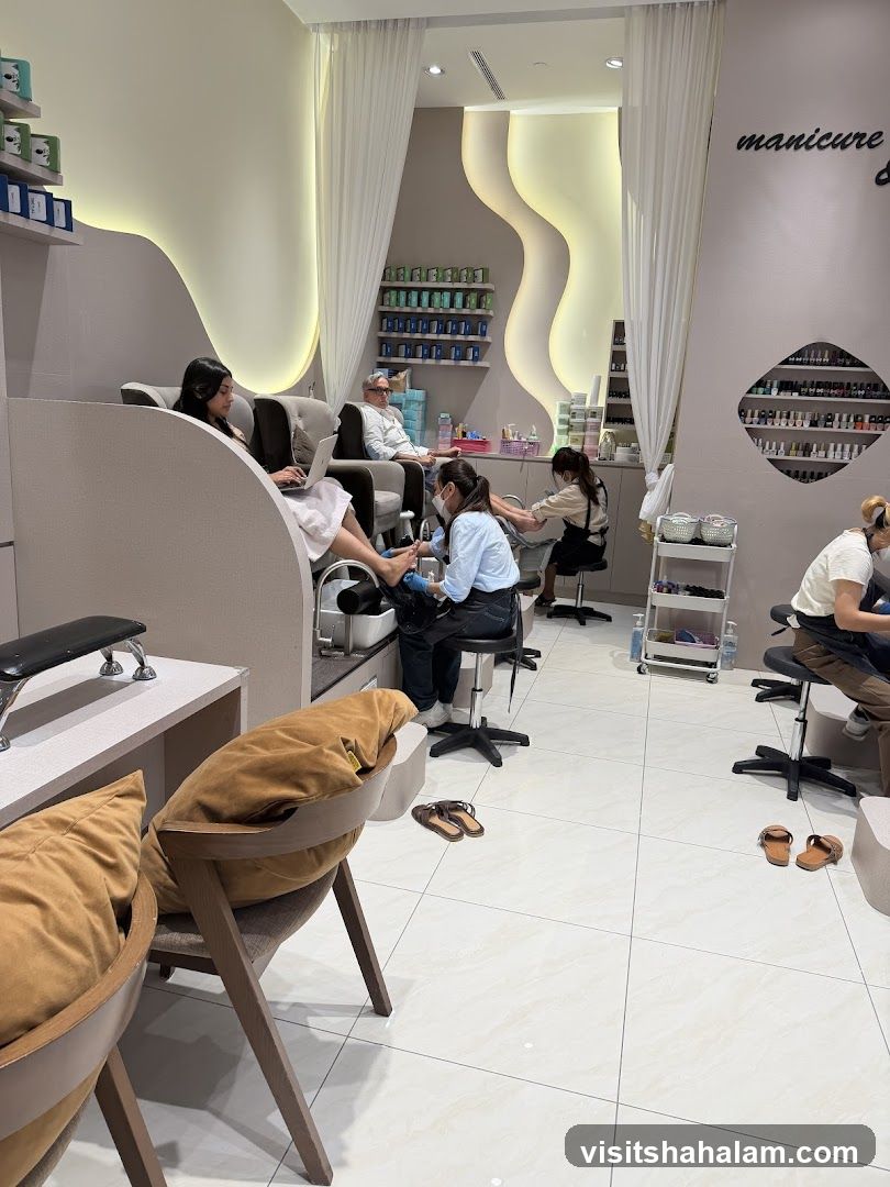 Nail Salon Interior