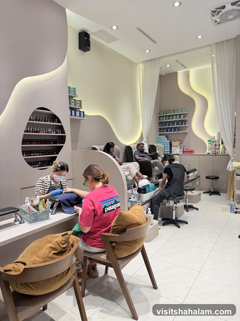 Nail Salon Interior