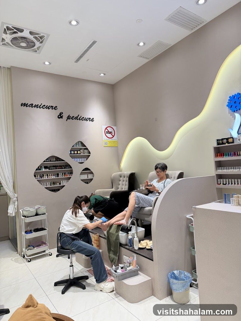 Nail Salon Interior