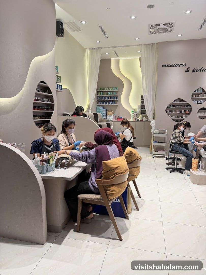 Nail Salon Interior