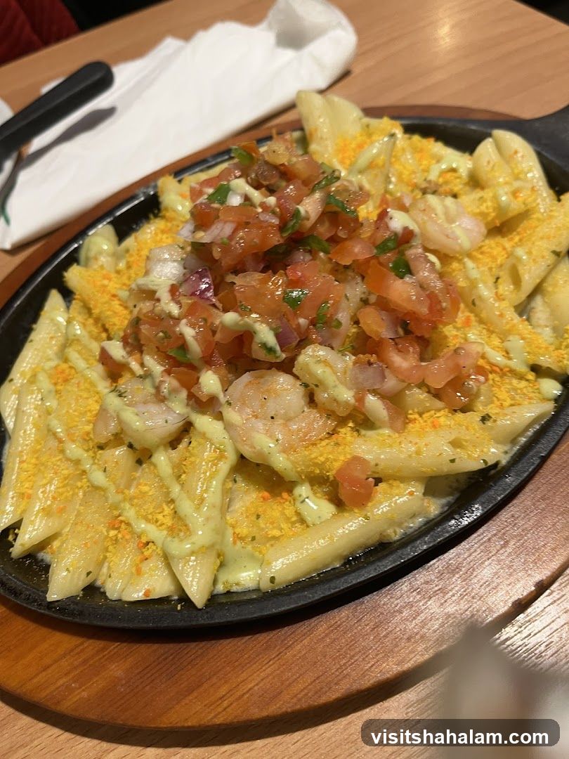 Shrimp Pasta with Pico de Gallo