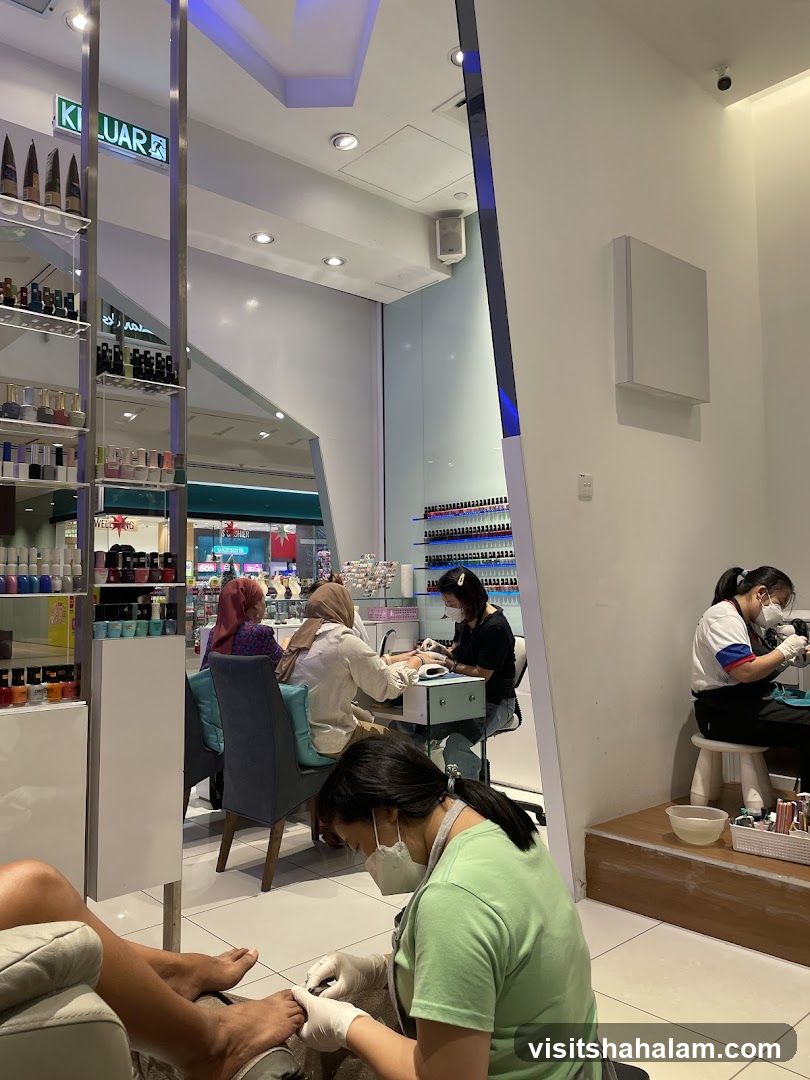 Nail Salon Interior