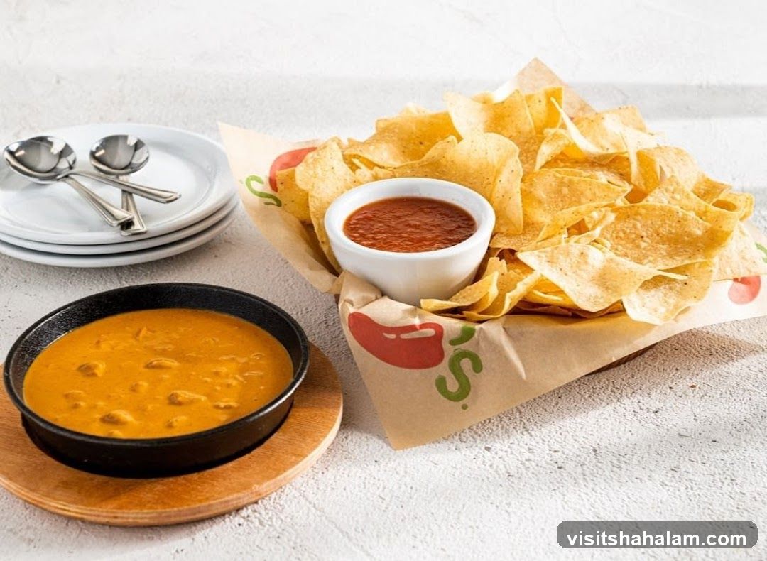 Chips and Queso Dip