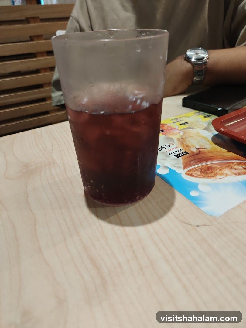 Drink and Menu Item