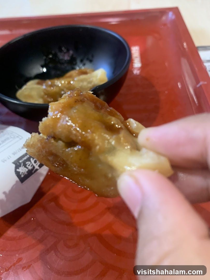 Close-up of glazed food item