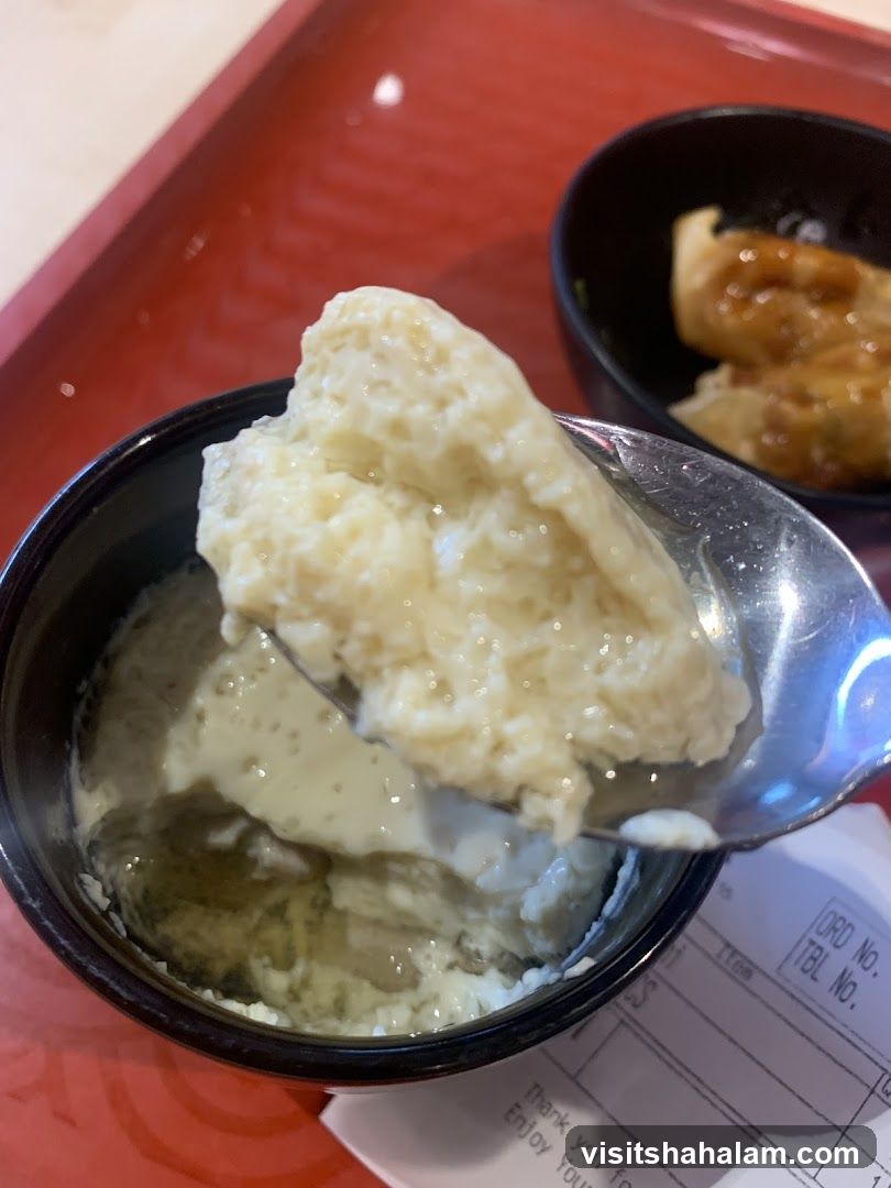 Steamed Egg Custard with Dumplings