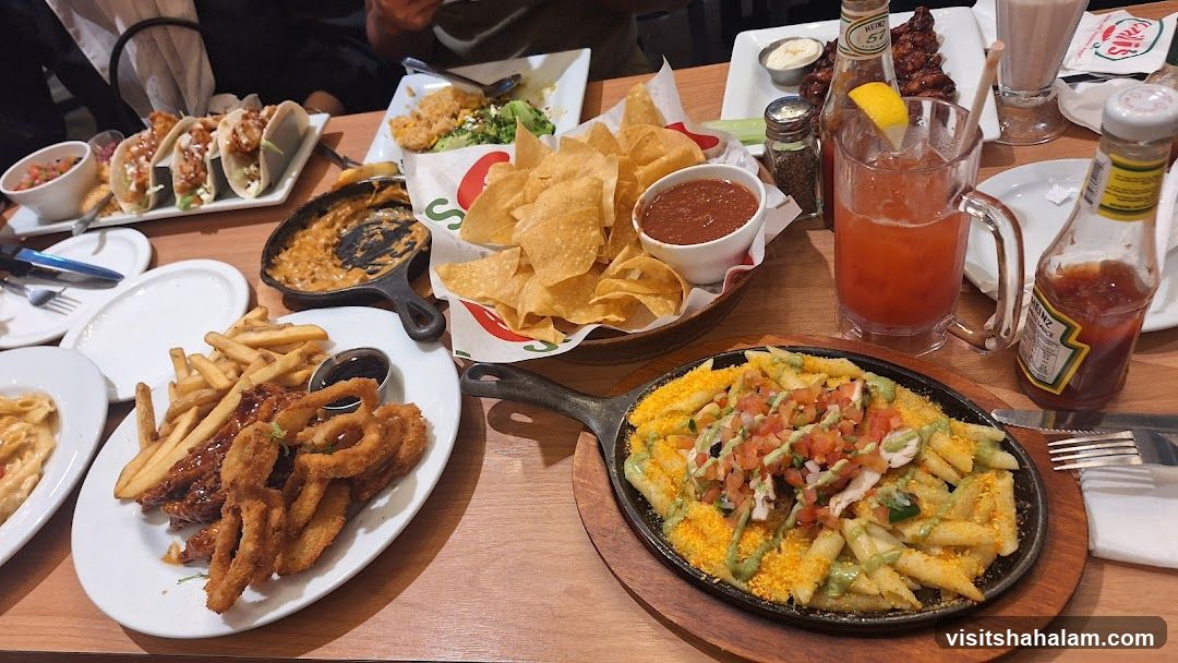 Table full of food