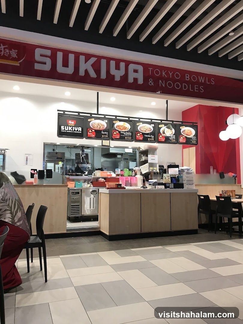 Sukiya Restaurant Counter