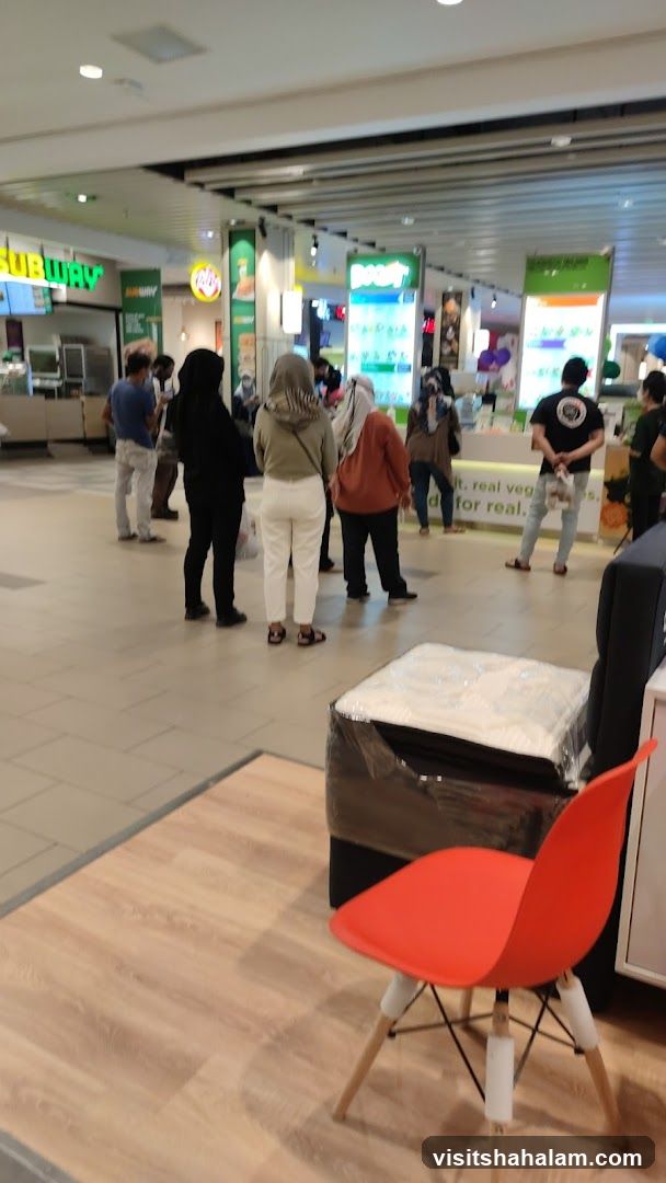 Mall Food Court with Subway and Boost Juice