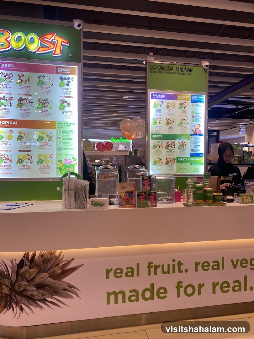 Boost Juice Bar Counter
