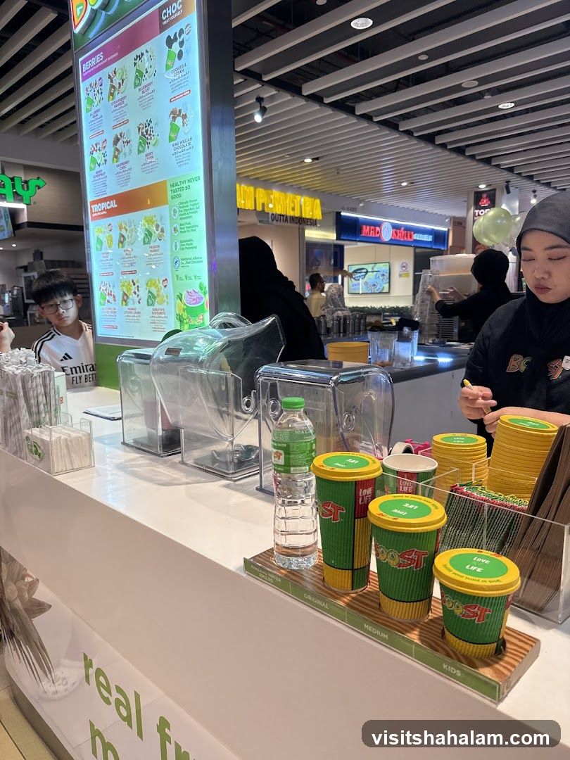 Juice Bar Counter