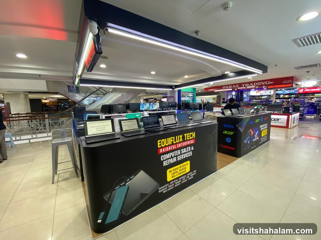 Computer Sales and Repair Kiosk