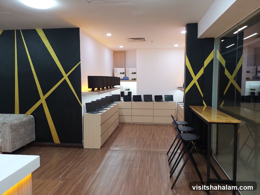 Computer Store Interior