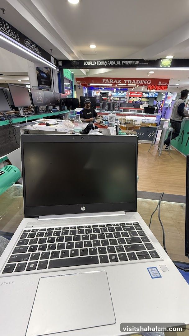 Computer Store Interior