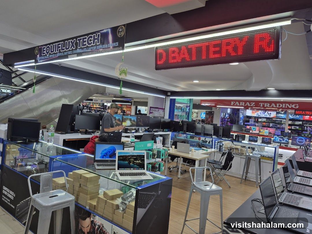 Electronics Store Interior
