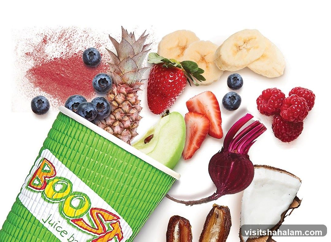 Fresh Ingredients for Smoothies