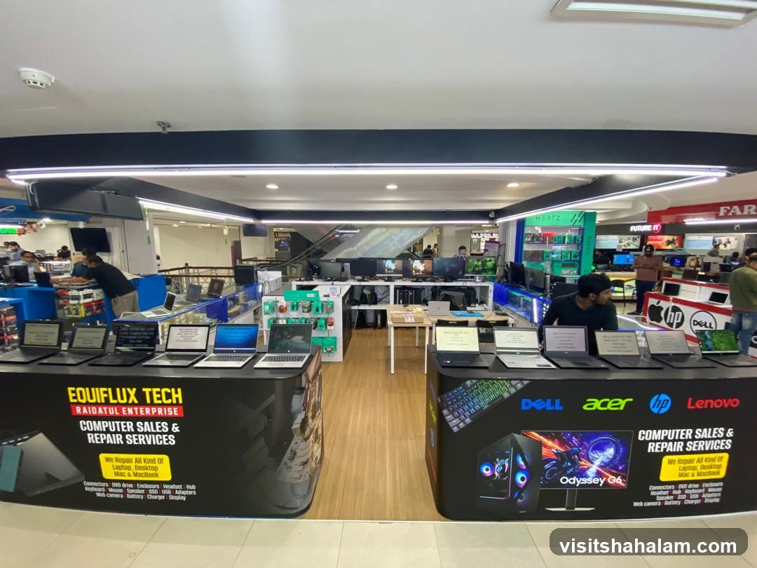 Computer Store Display
