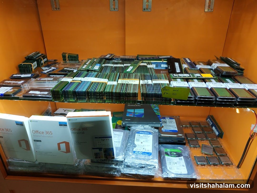 Computer Components Display
