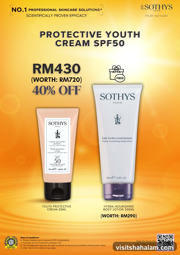 Sothys Protective Youth Cream SPF50 Promotion