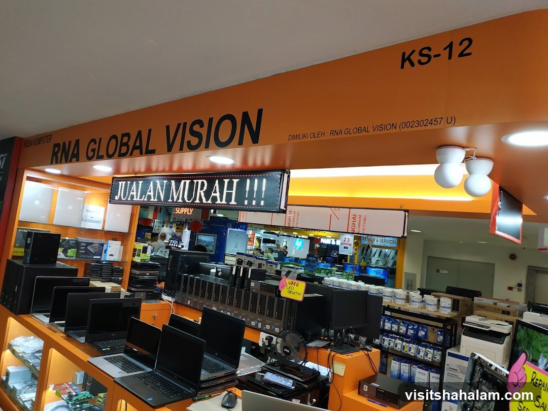 Computer Store Interior