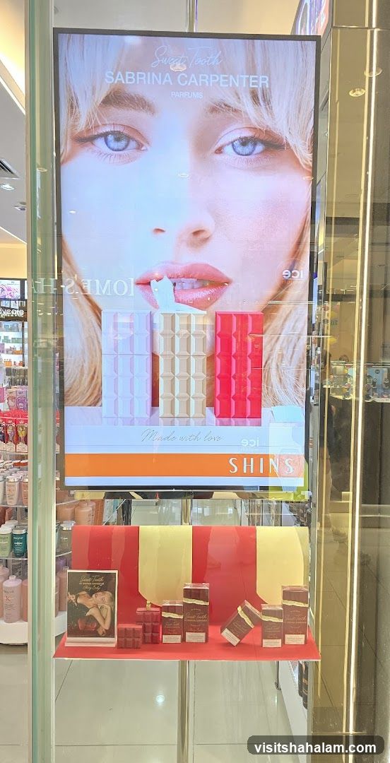 Sweet Tooth Perfume Display
