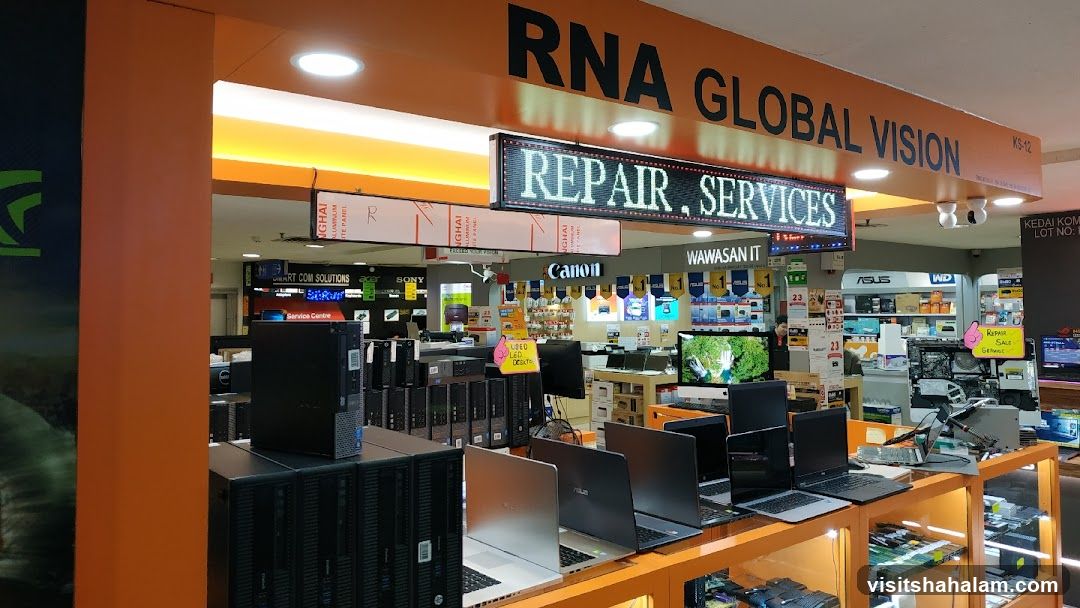 Computer Store Interior