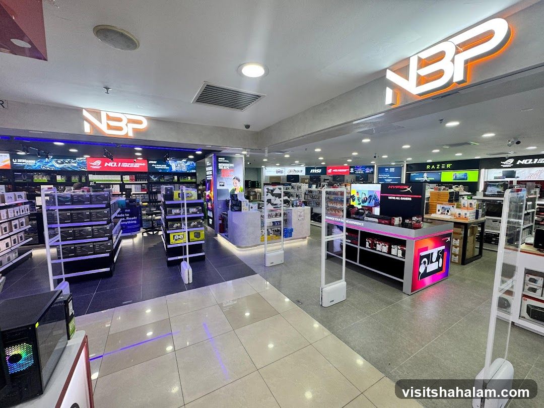 Computer Store Interior
