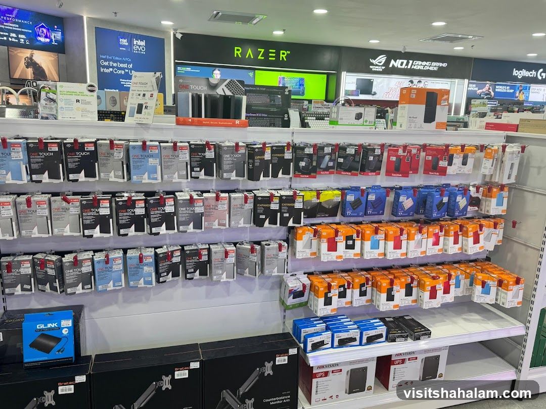 Electronics Store Display
