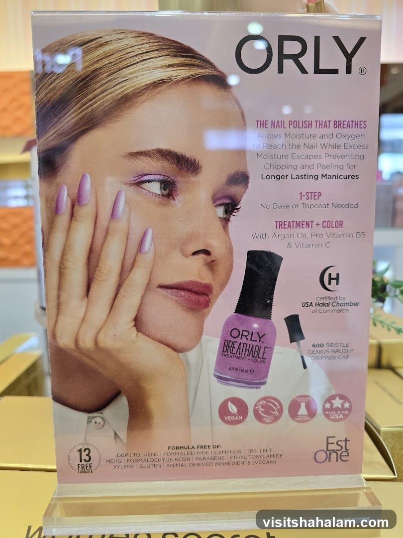 ORLY Breathable Nail Polish Display