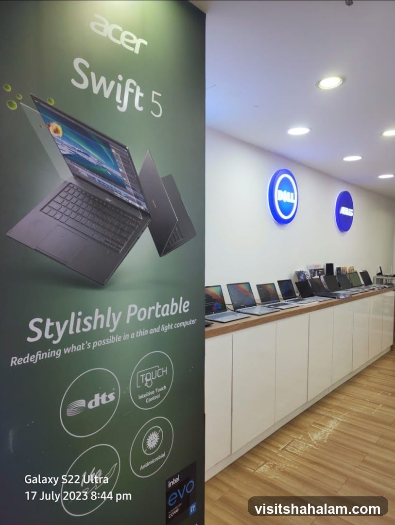 Computer Store Display