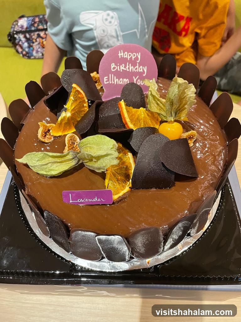 Chocolate Birthday Cake