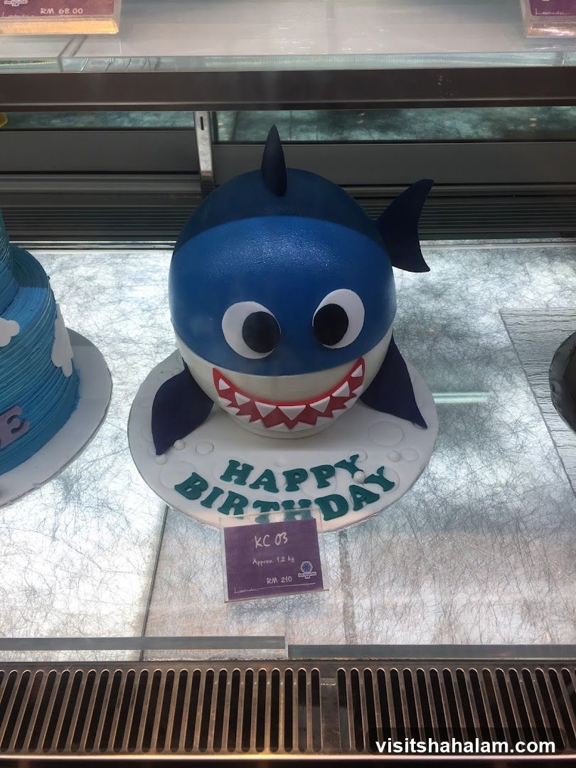 Shark Birthday Cake
