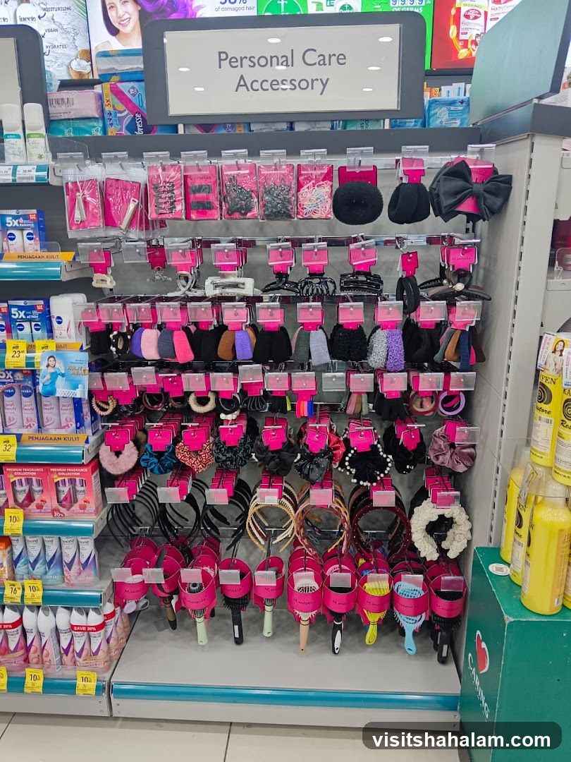 Personal Care Accessories Display