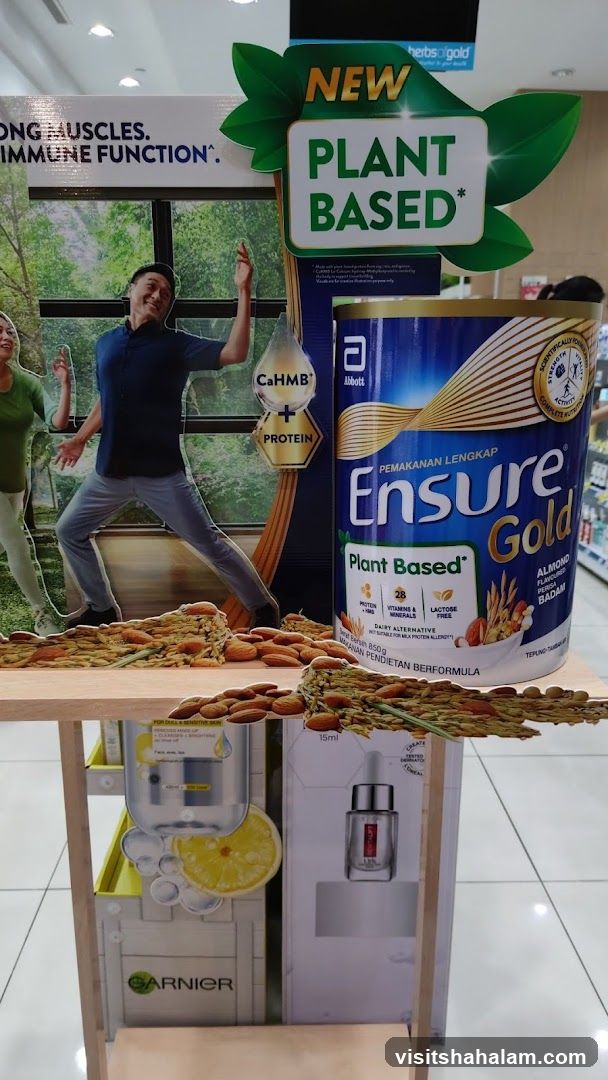 Ensure Gold Plant Based Display
